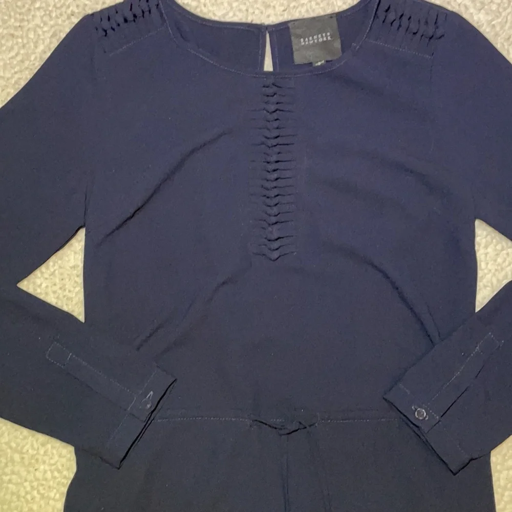 Barneys New York midnight blue small dress